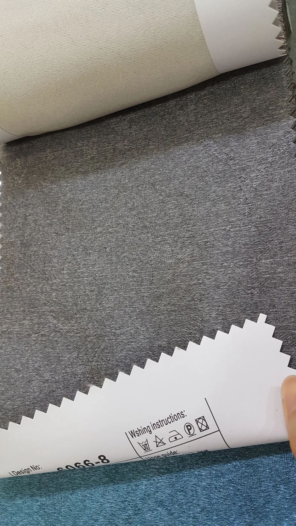 100 Foulola News: 2.8m DY/34# Series, Embossed Linen Style Blackout supplier