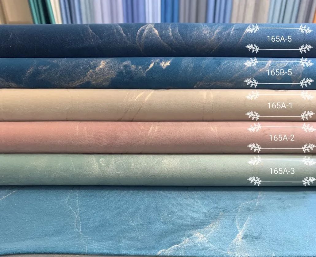 9 Foulola News: 165AB# Velvet manufacture