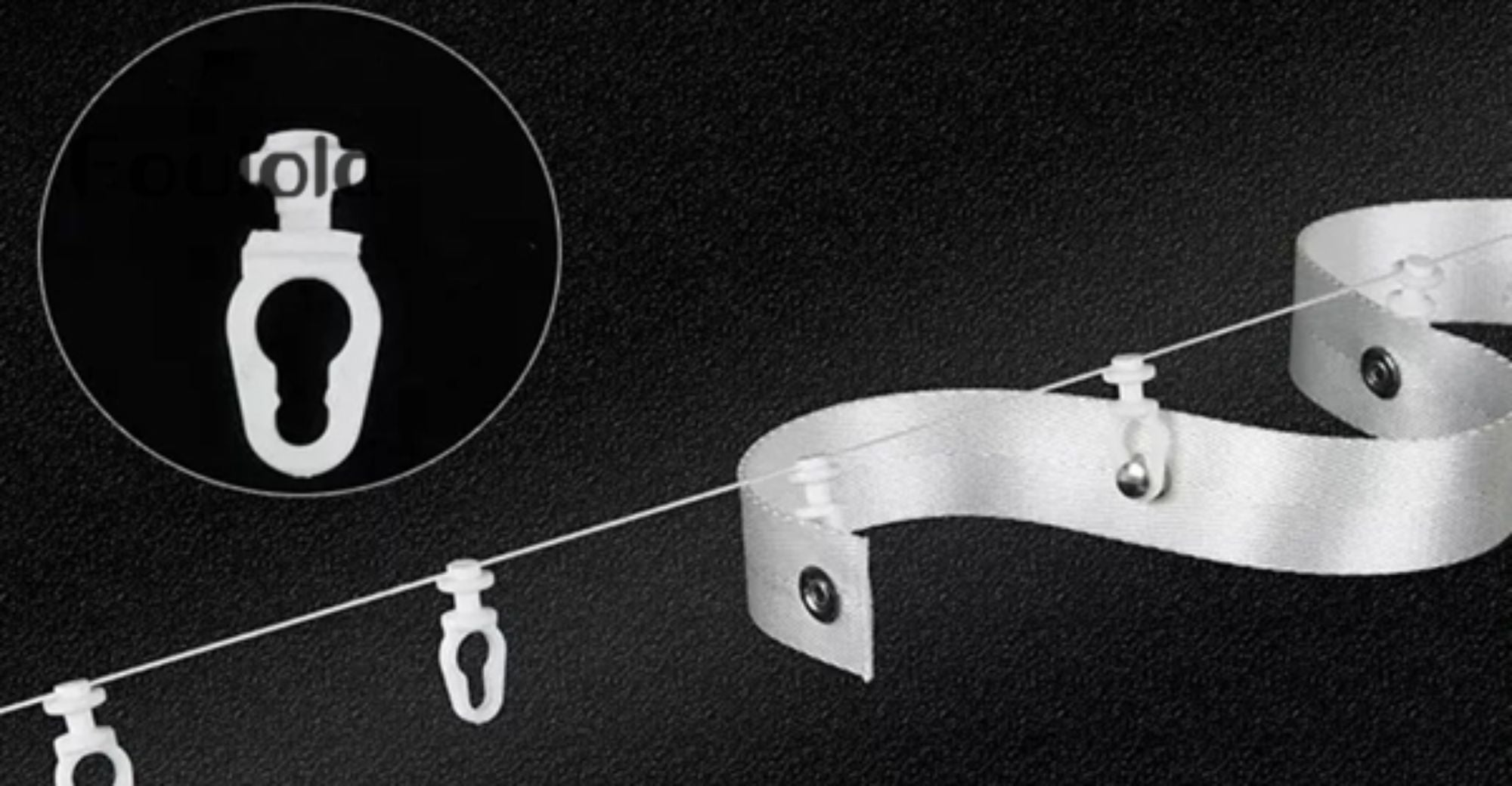 Foulola News: Curtain Small Accessories-Z-Wave Curtain Runners