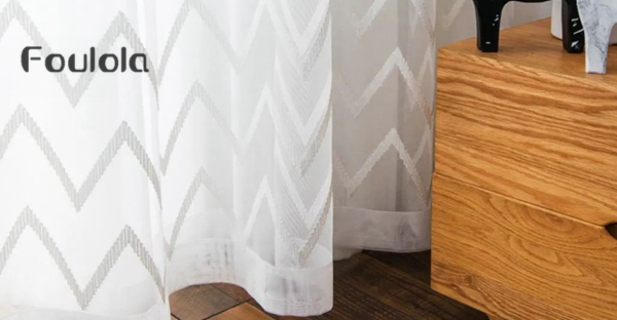 Foulola News: Embroider Sheer Curtain :JZH#/TRMS#/WS#