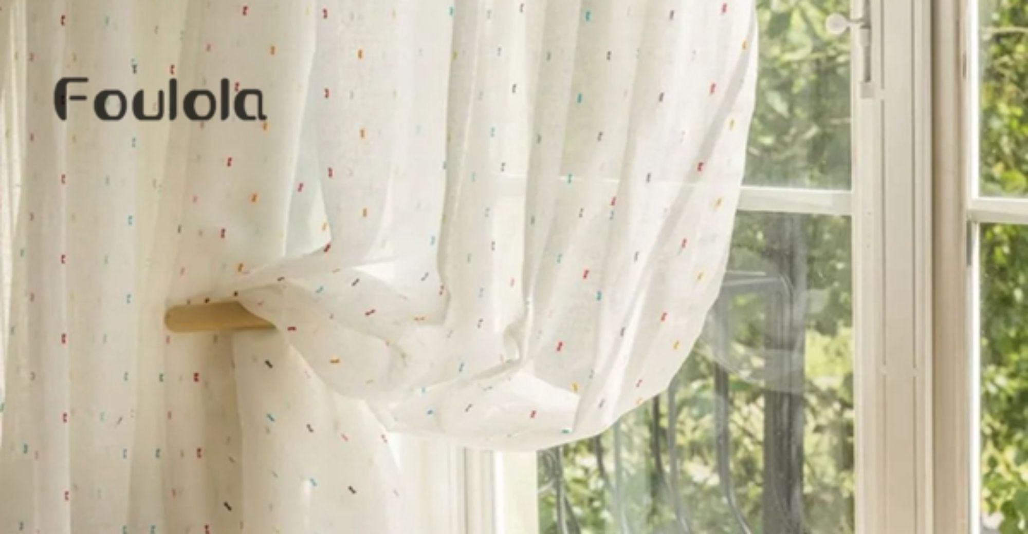 Foulola News:TGS/YFQW/LXSJ/XQ/LMS/YZDX/FXZ/GZLG/FDZLL/FDHPTT Embroidery Sheers