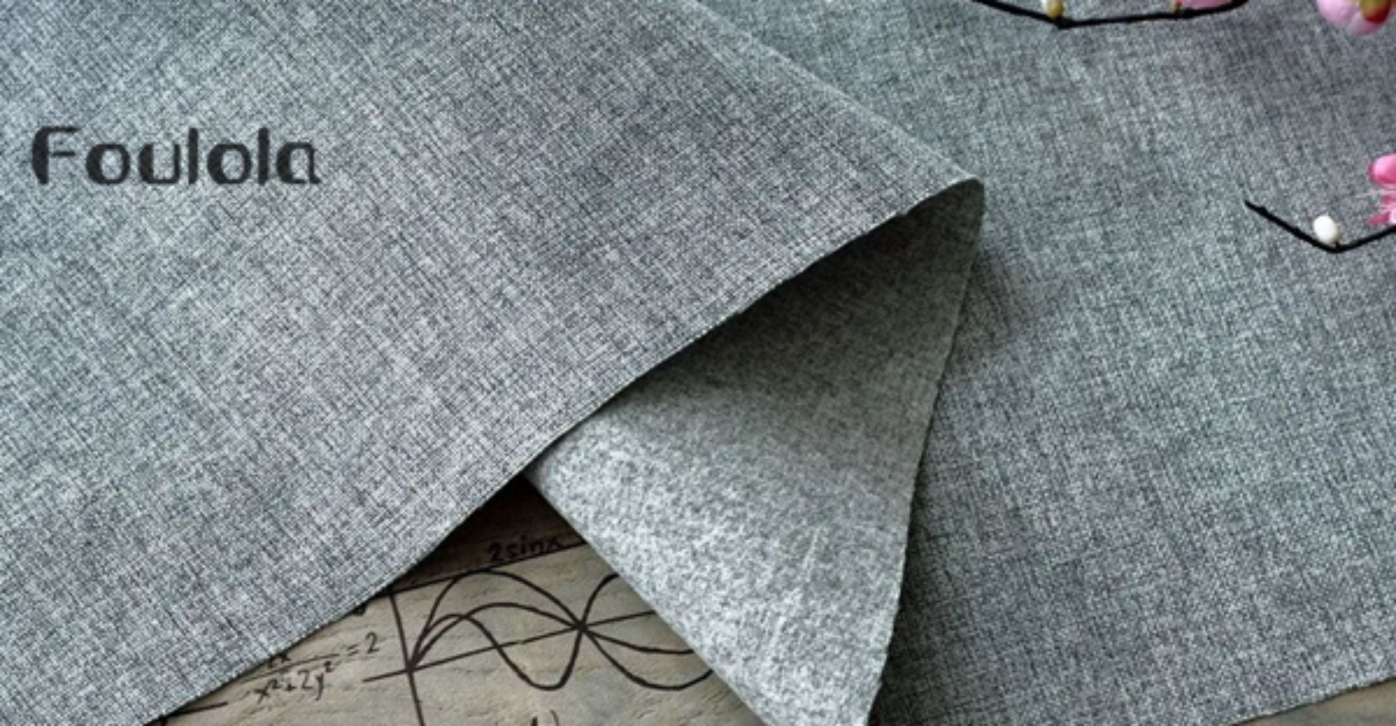 Foulola News：Plain Linen Sofa Fabric-23 Series