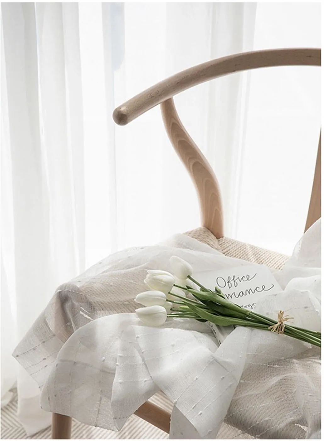 Foulola News: High Grade Linen WF2#series Sheer 2.85-3.0m Width details