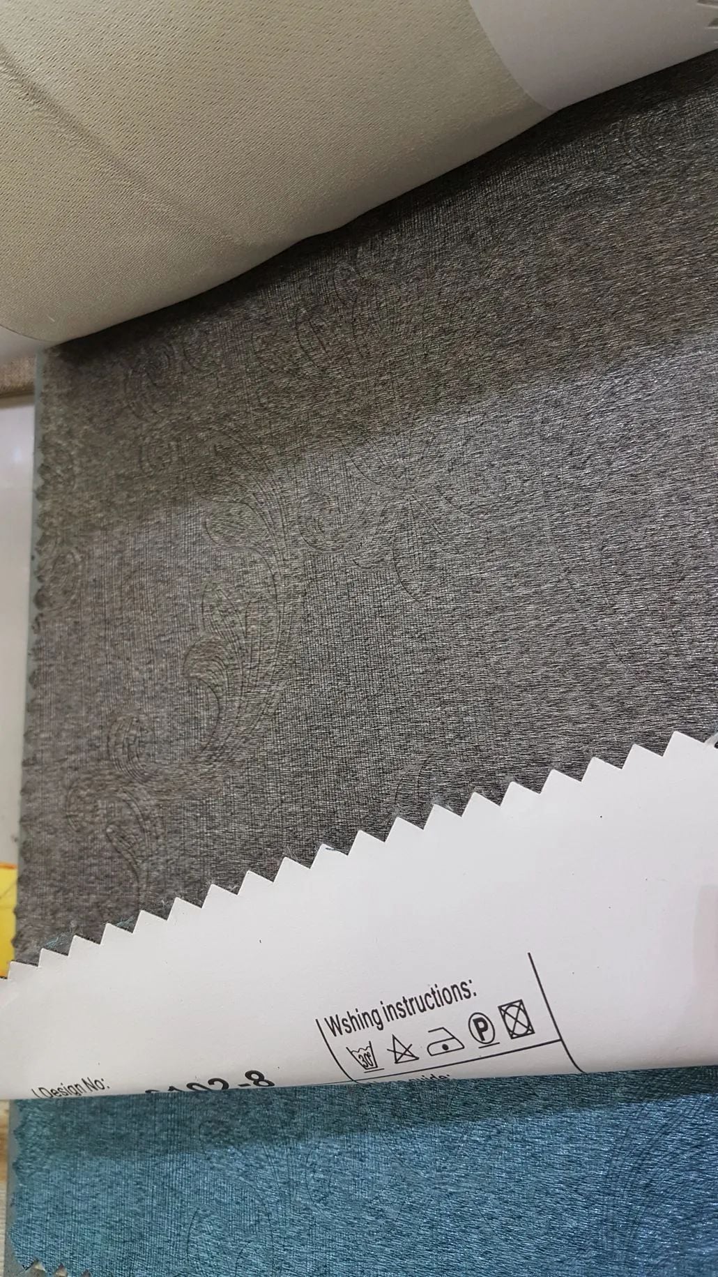 131 Foulola News: 2.8m DY/34# Series, Embossed Linen Style Blackout factory
