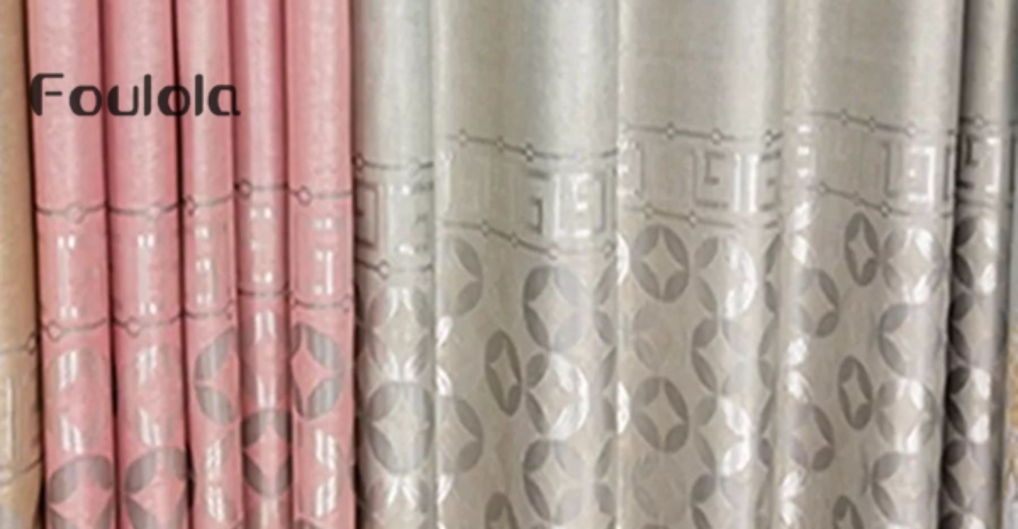 Foulola New Cheap Price Series: Jacquard Cheap Blackout Curtain