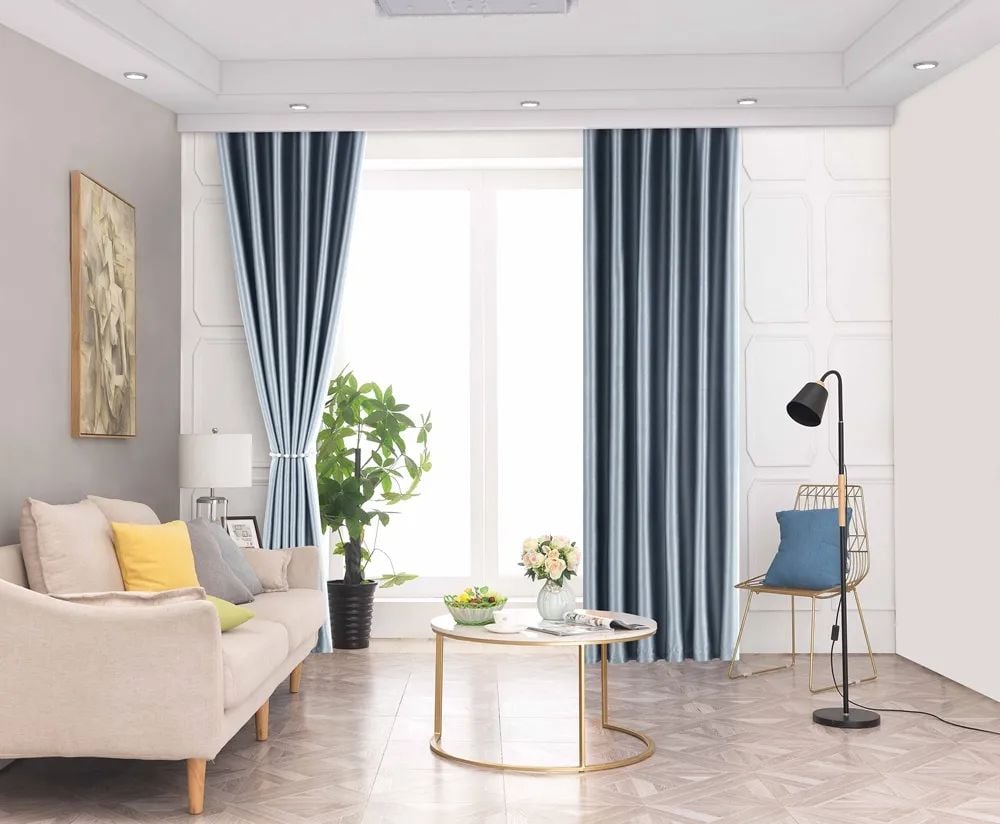 55 Foulola News: 2.8m DY/34# Series, Embossed Linen Style Blackout manufacture