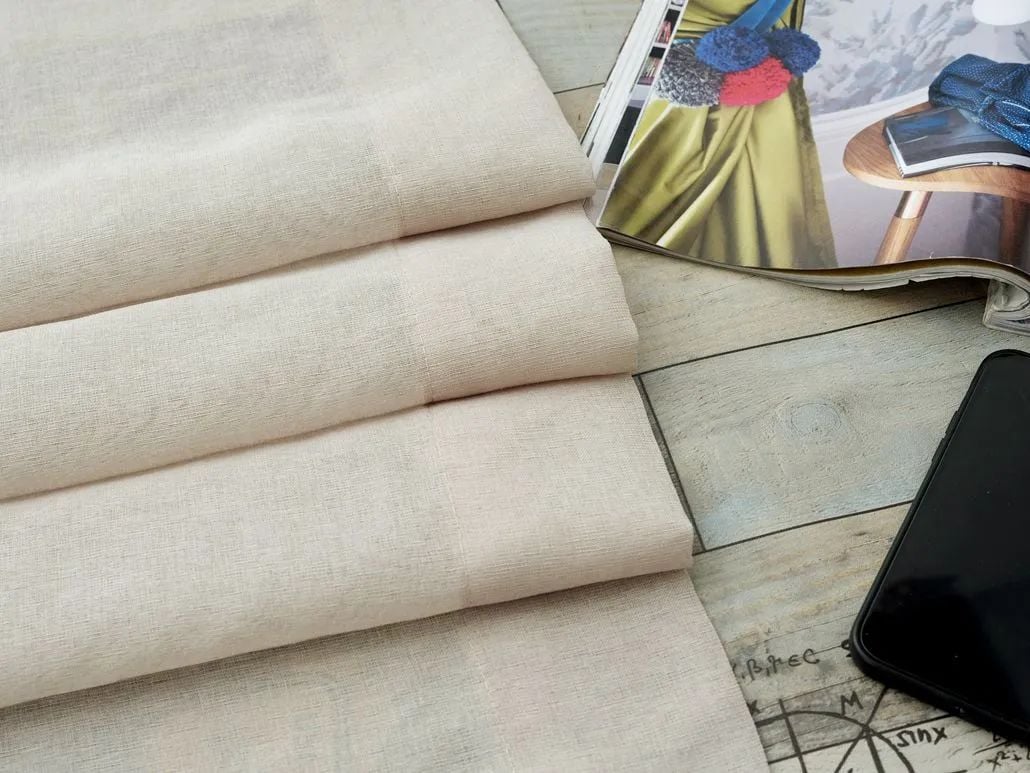 20 Foulola News: DLM Linen Sheer,6 colors, 3.0m Width details
