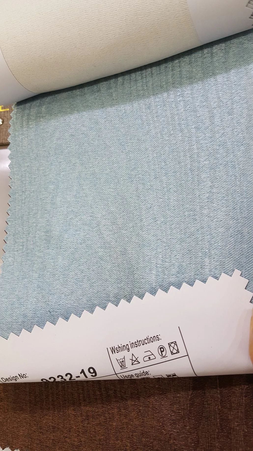 83 Foulola News: 2.8m DY/34# Series, Embossed Linen Style Blackout manufacture