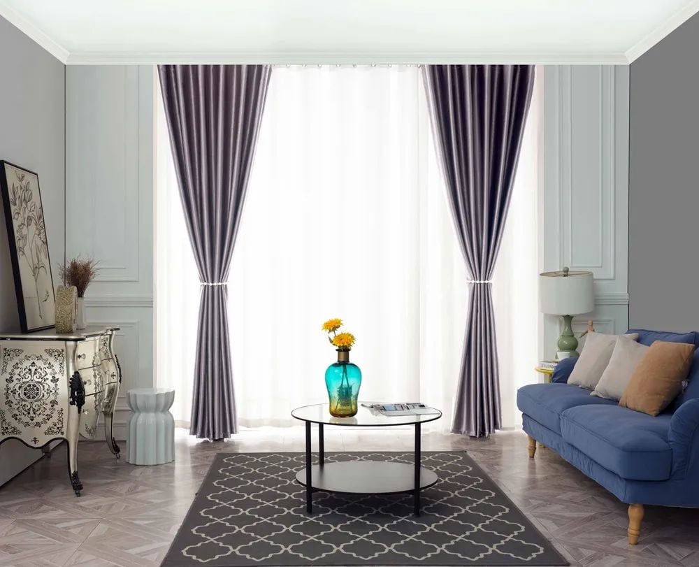11 Foulola News: 2.8m DY/34# Series, Embossed Linen Style Blackout details