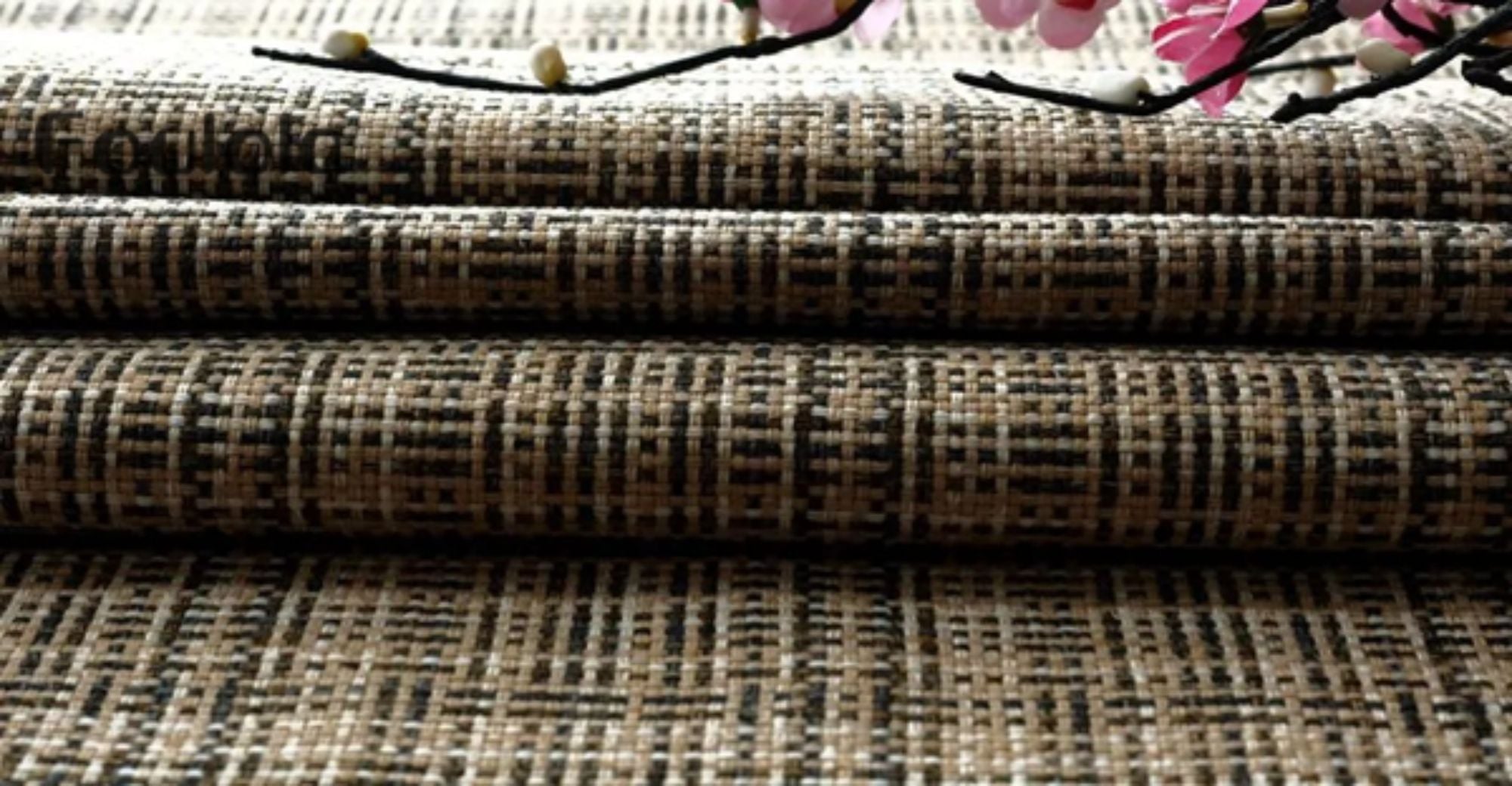 Foulola News: Plain Linen Sofa Fabric - 19 Series