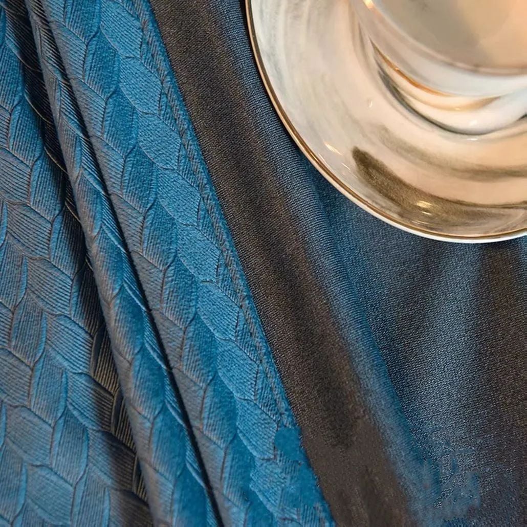5 Foulola News: 147# Series Blackout Luxury Velvet Curtain manufacture