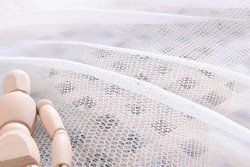 72 Foulola News: 2029# Series Jacquard Stripe Style Linen Sheer supplier