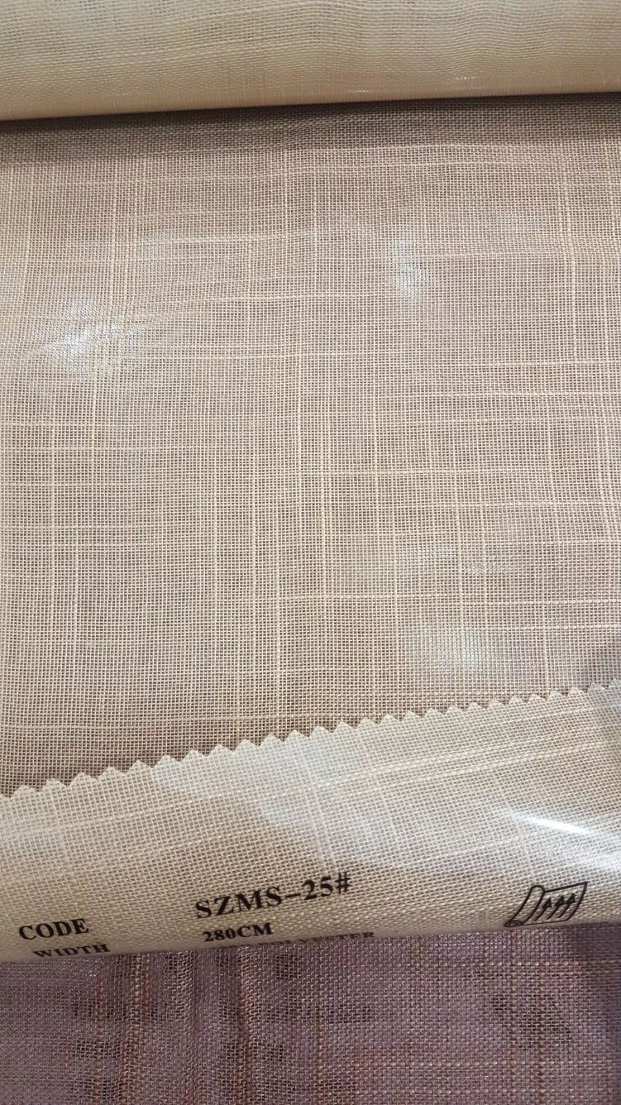 29 Foulola News: SZMS# Series, Cotton/ Polyester Sheer Curtain details