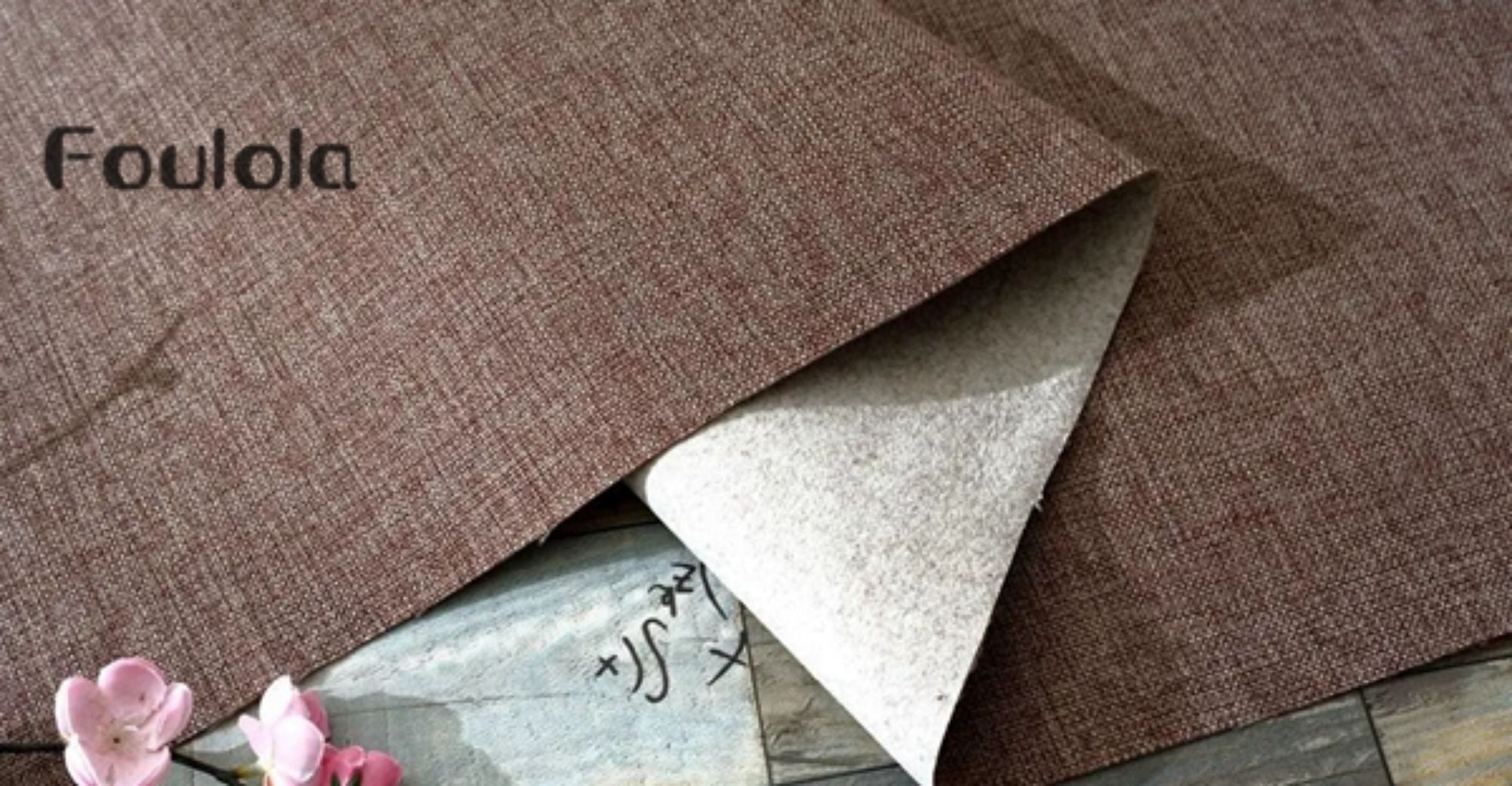 Foulola News：Plain Linen Sofa Fabric-25 Series