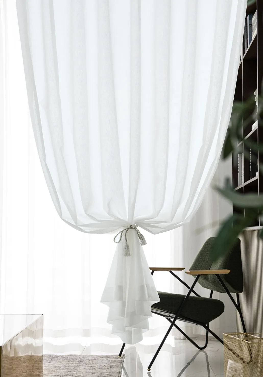 15 Foulola News: DLM Linen Sheer,6 colors, 3.0m Width details