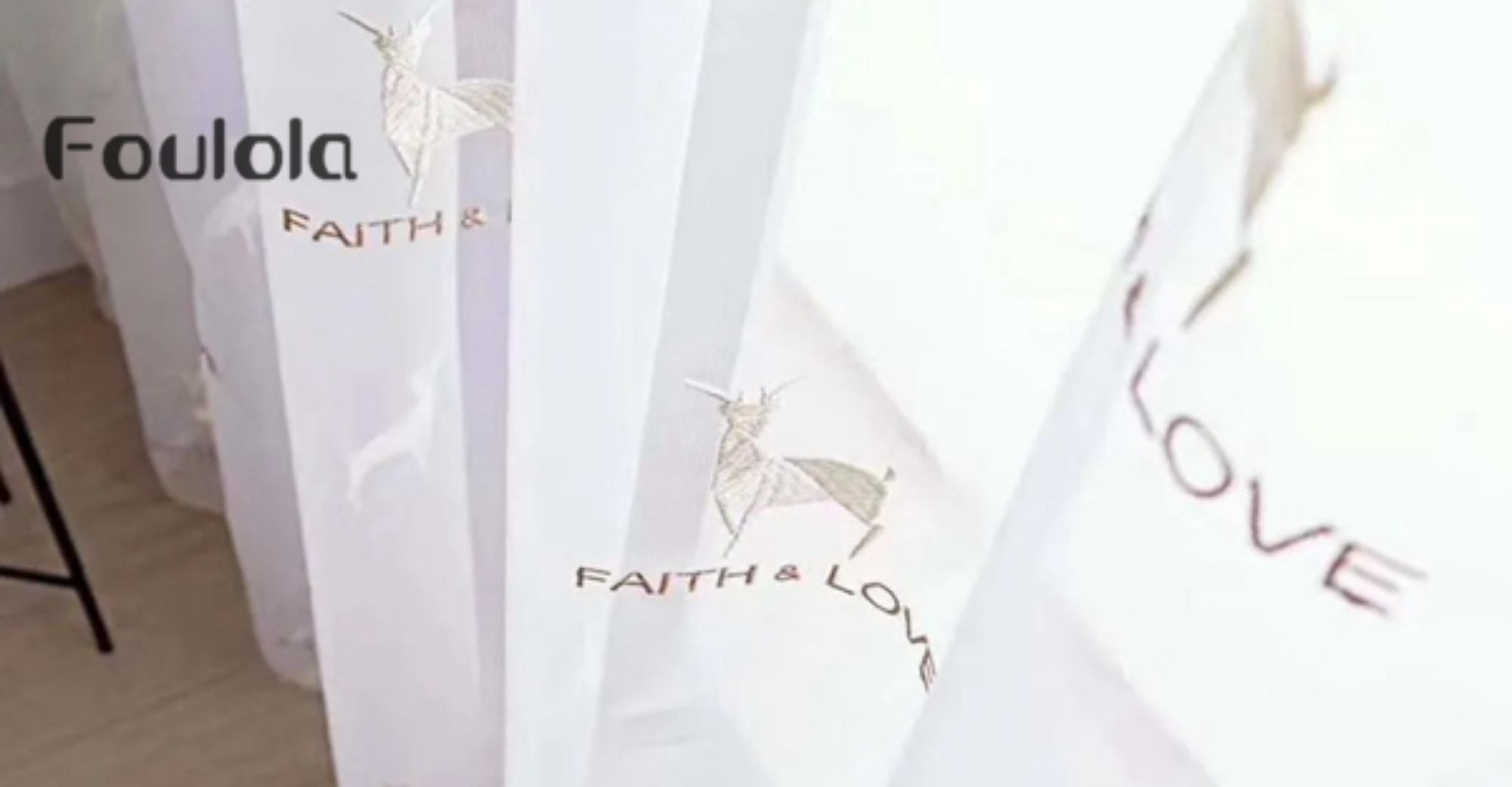 Foulola News: Embroidery Sheer Curtain :YXY#/DL#/JG#