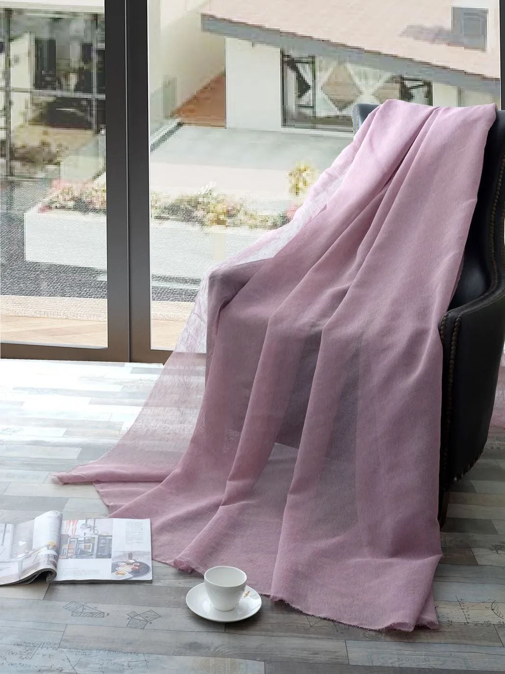 59 Foulola News: DLM Linen Sheer,6 colors, 3.0m Width factory
