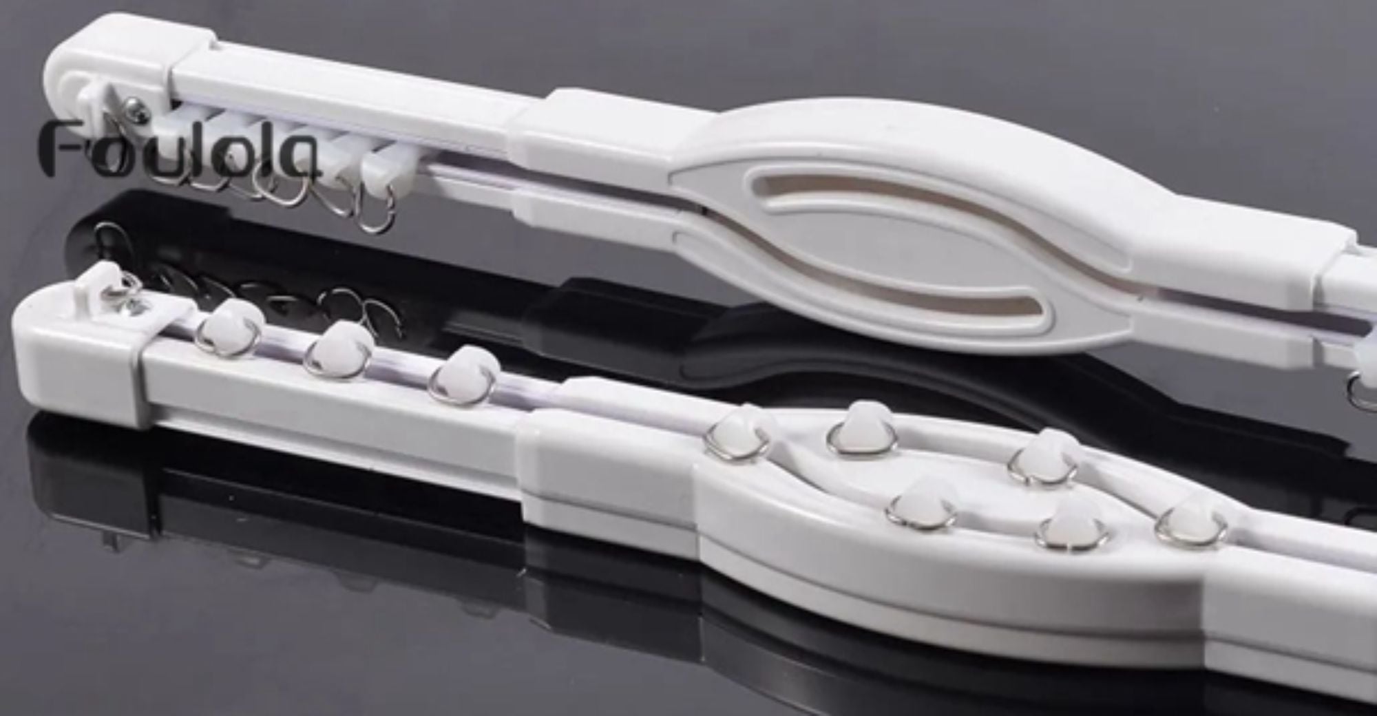 Foulola News: Curtain Small Accessories-Curtain Rail Crosser