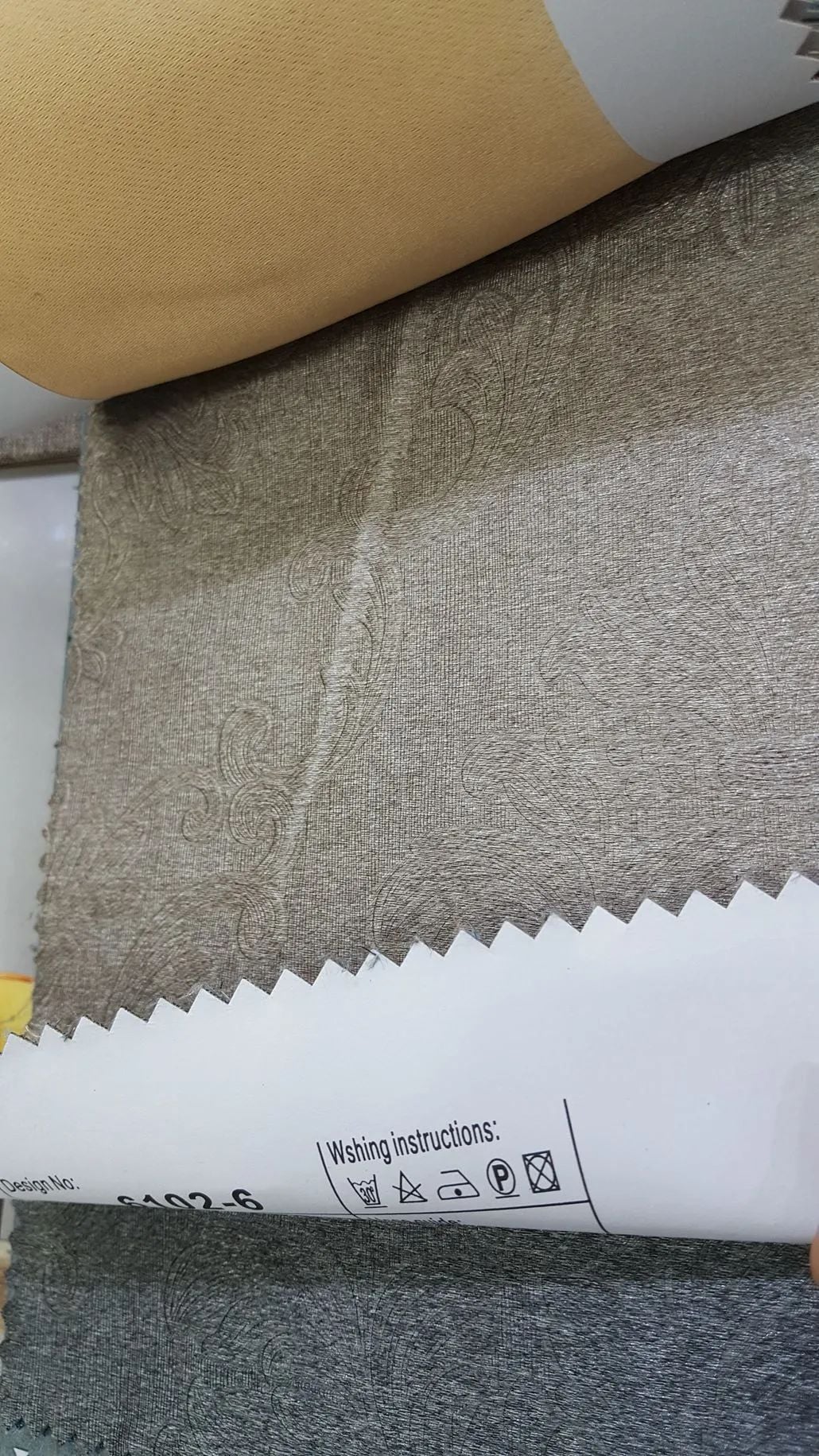 130 Foulola News: 2.8m DY/34# Series, Embossed Linen Style Blackout details