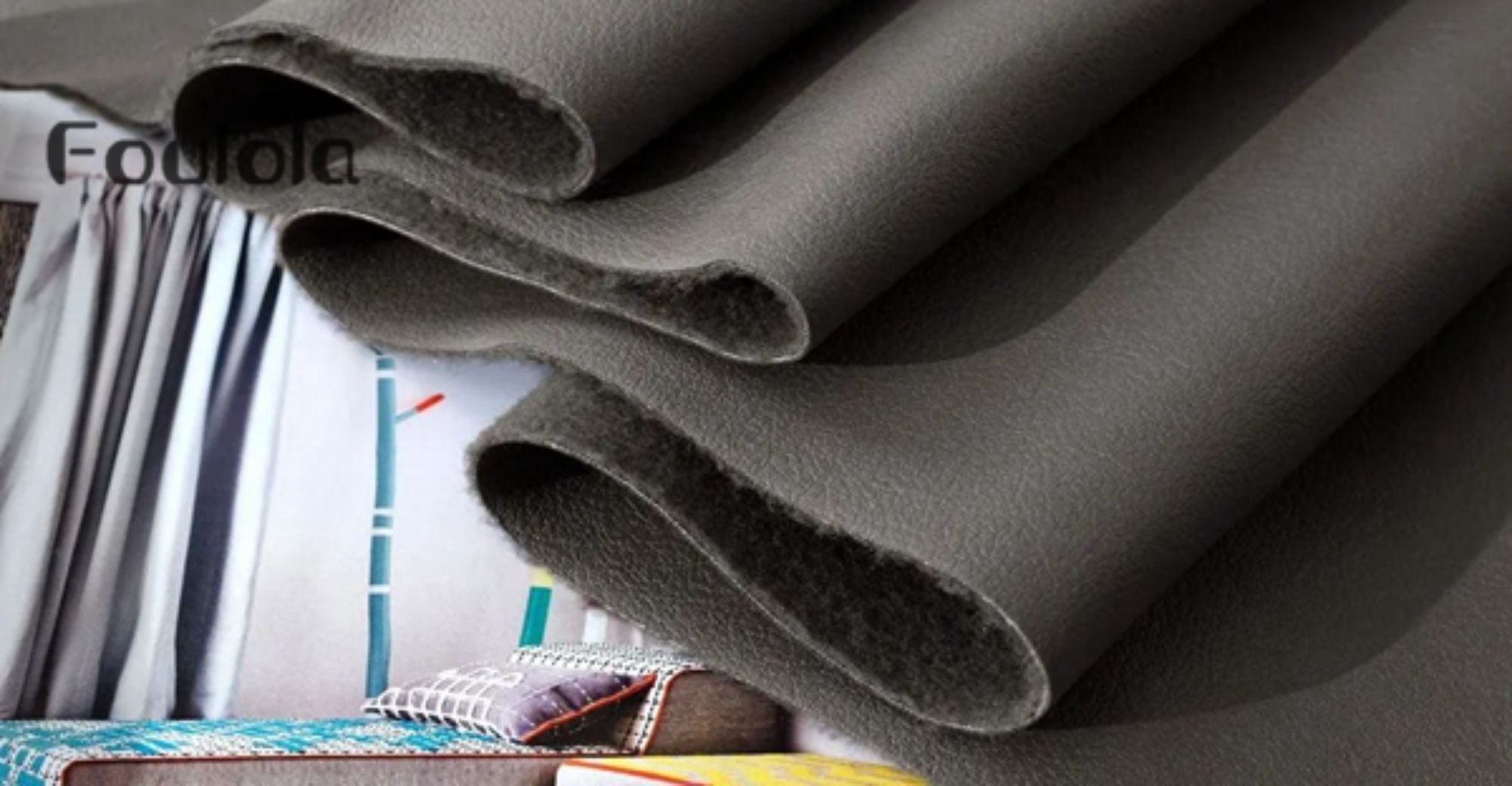 Foulola News:Science Fabric, Soft Leather Result Sofa Fabric -3