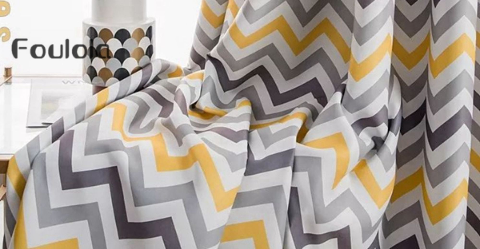 Two Sides Linen Fabric Print Designs Collection: 97120#
