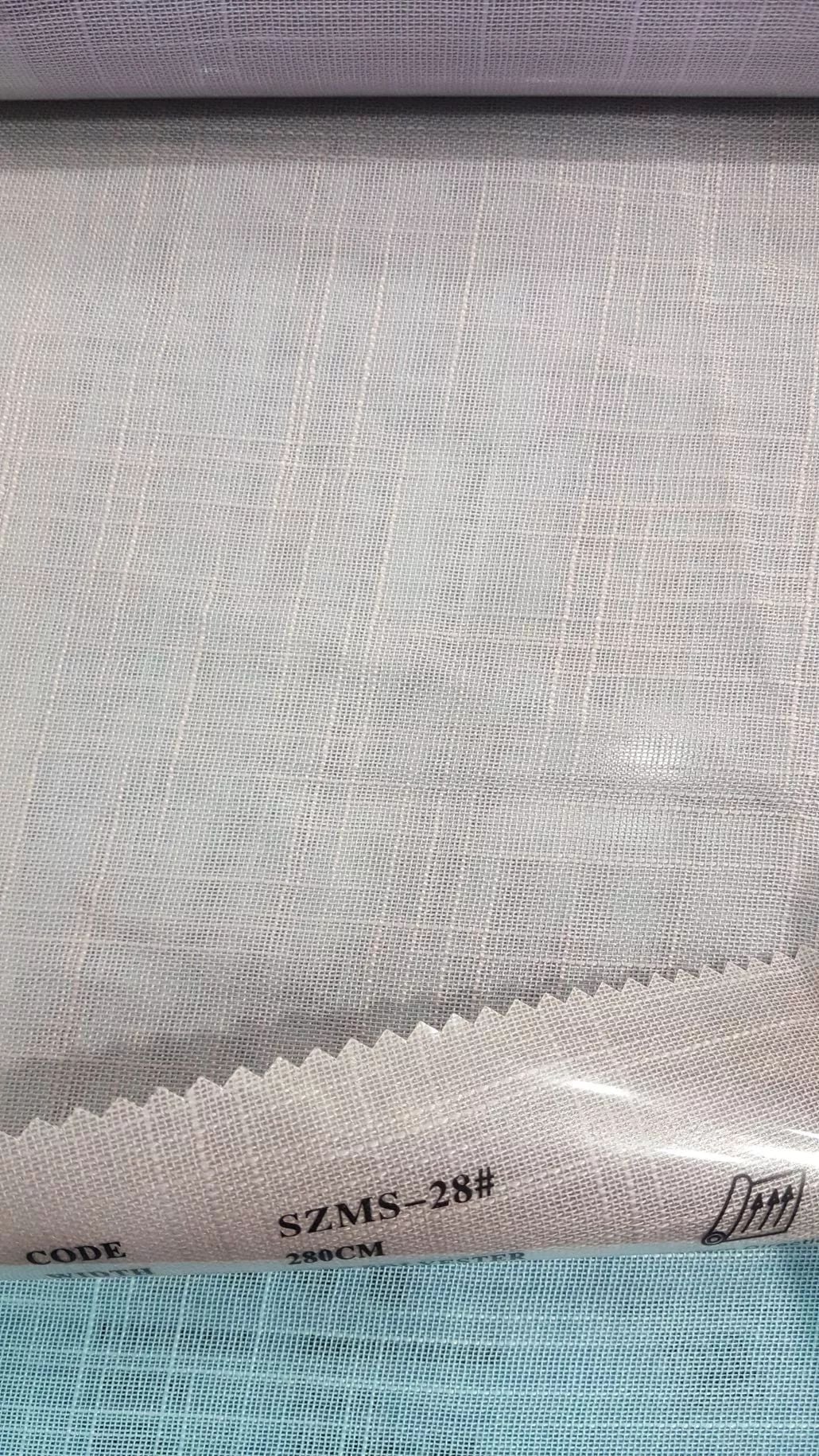 32 Foulola News: SZMS# Series, Cotton/ Polyester Sheer Curtain factory