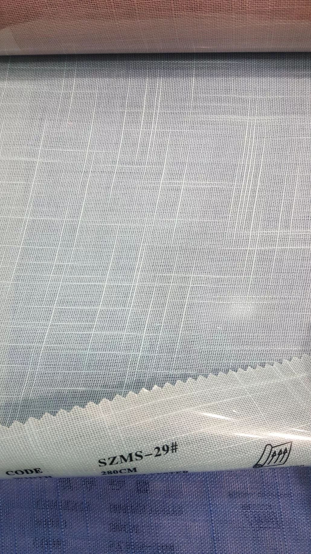 33 Foulola News: SZMS# Series, Cotton/ Polyester Sheer Curtain details