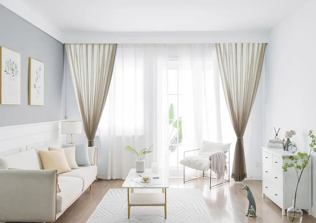 34 Foulola News: DLM Linen Sheer,6 colors, 3.0m Width supplier