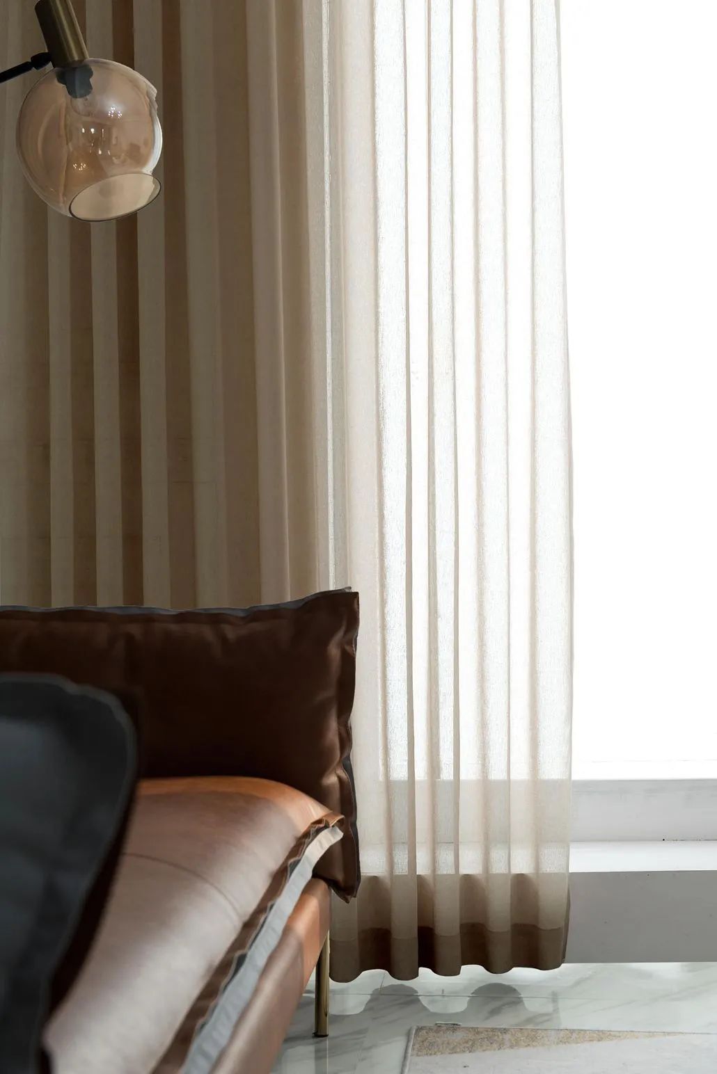 30 Foulola News: DLM Linen Sheer,6 colors, 3.0m Width supplier