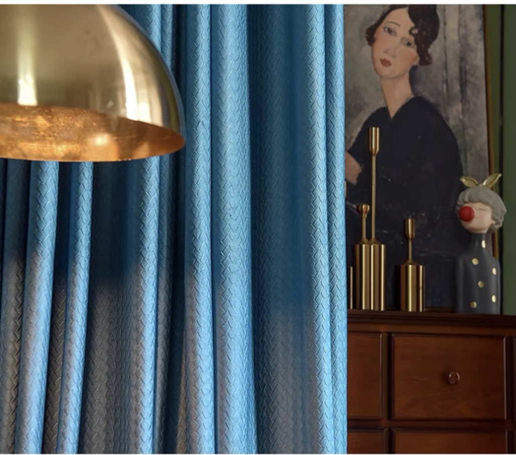 6 Foulola News: 147# Series Blackout Luxury Velvet Curtain details