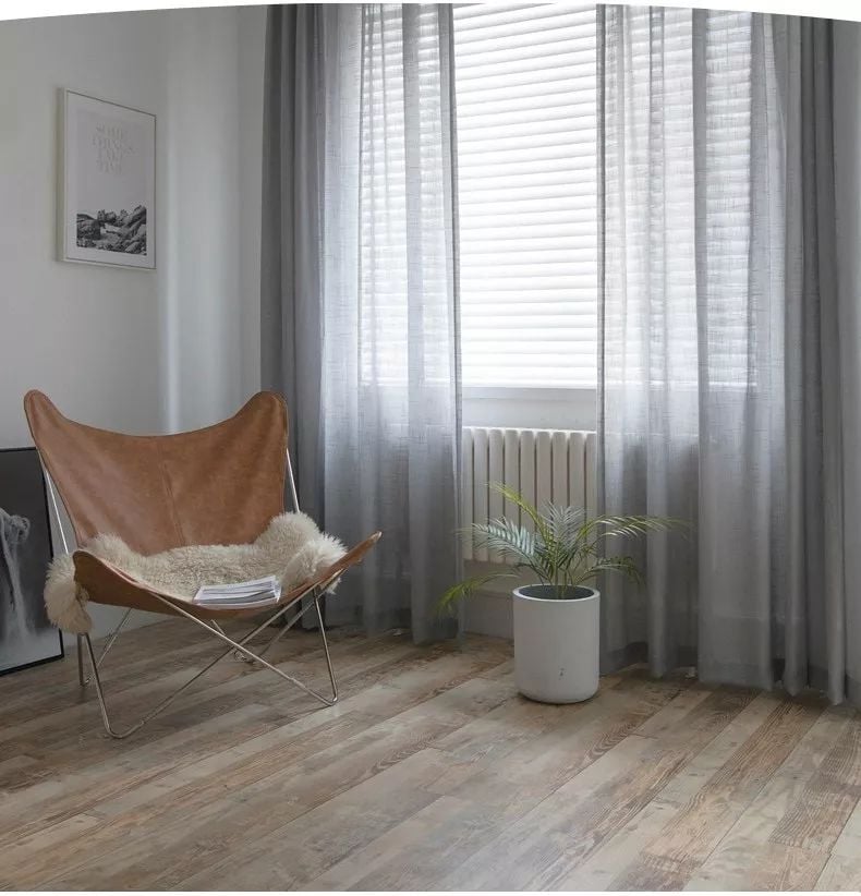 16 Foulola News: SZMS# Series, Cotton/ Polyester Sheer Curtain factory