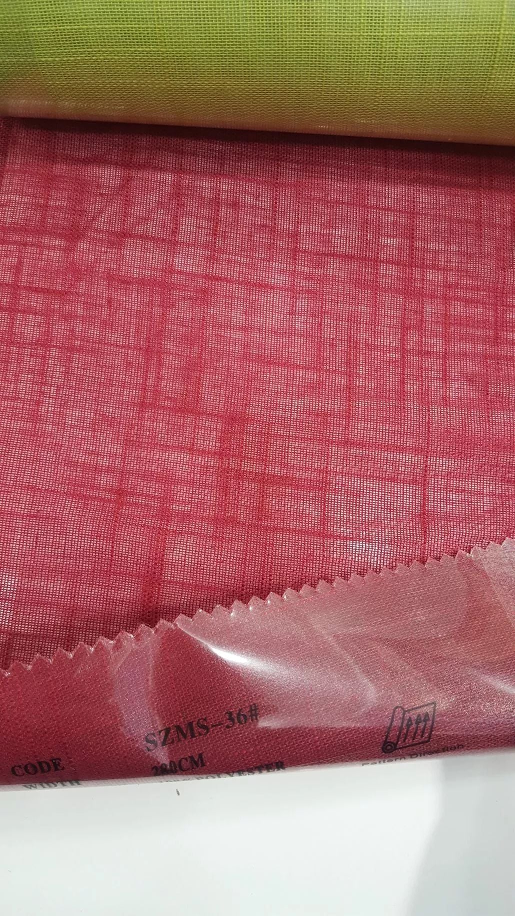 40 Foulola News: SZMS# Series, Cotton/ Polyester Sheer Curtain supplier