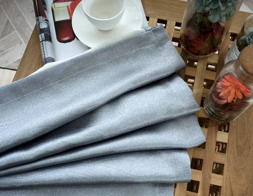 51 Foulola News: 2.8m DY/34# Series, Embossed Linen Style Blackout details