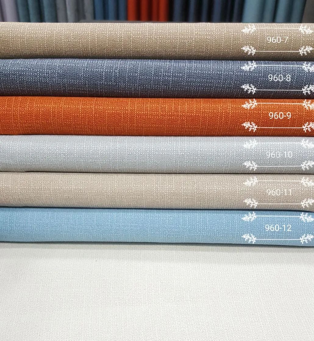 Foulola News:960# Linen Style Blackout manufacture