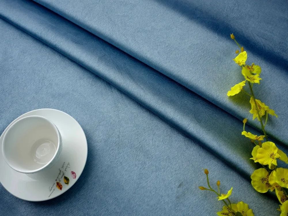 66 Foulola News: 2.8m DY/34# Series, Embossed Linen Style Blackout manufacture