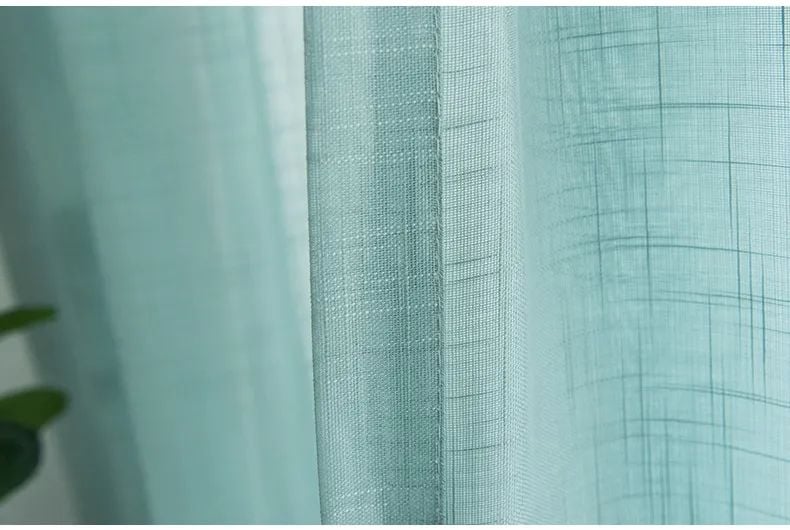 21 Foulola News: SZMS# Series, Cotton/ Polyester Sheer Curtain supplier