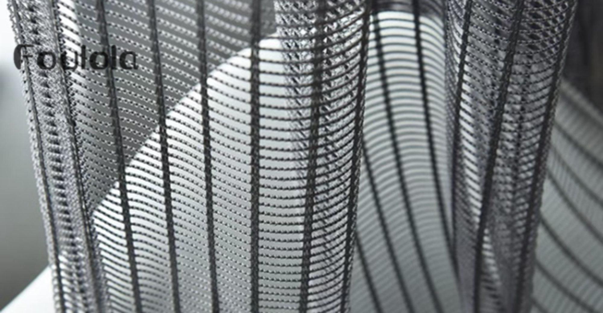 Foulola News: Diamond Square Knitted Heavy Sheer Curtain