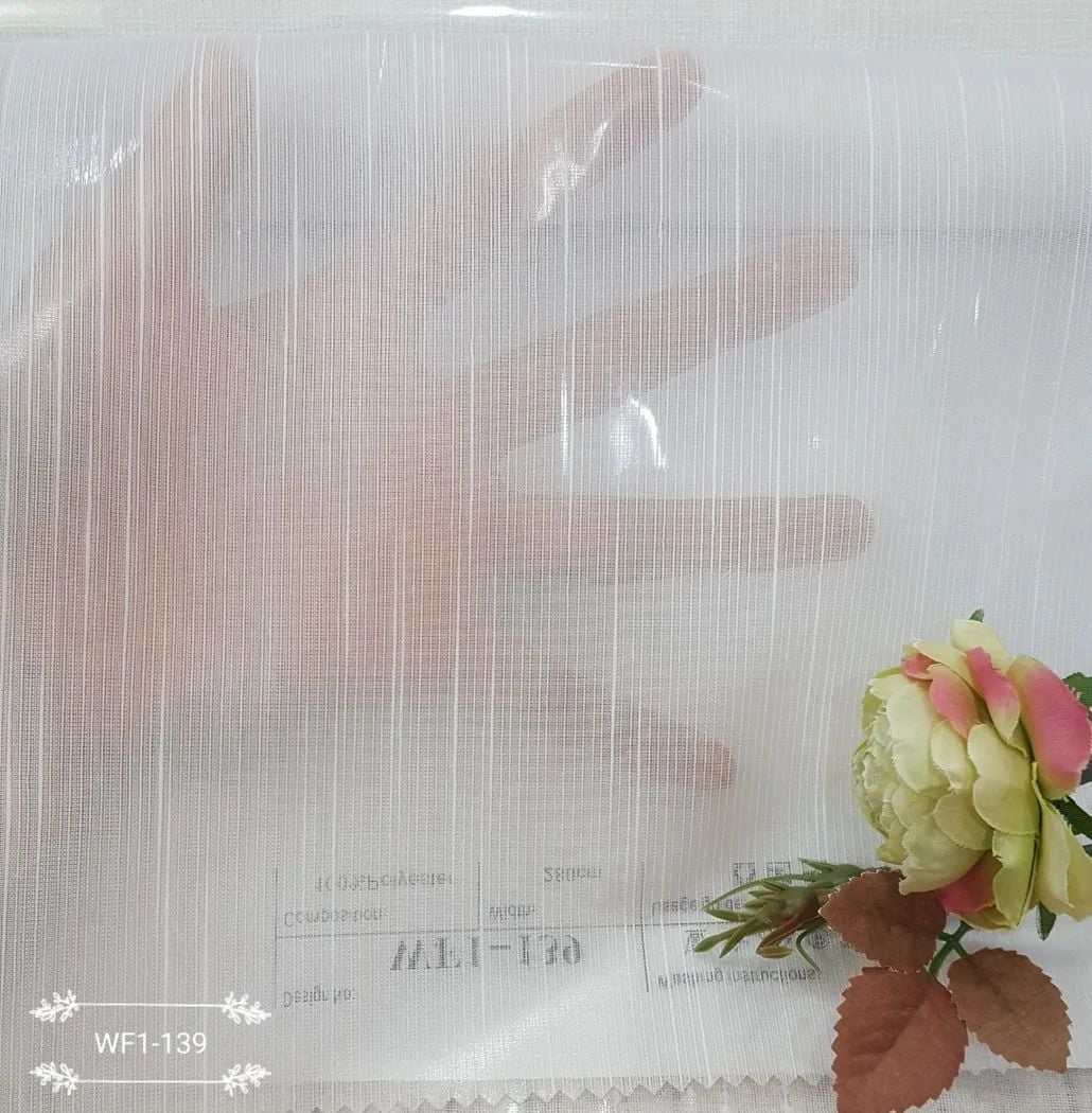 Foulola News: High Grade Linen WF2#series Sheer 2.85-3.0m Width manufacture