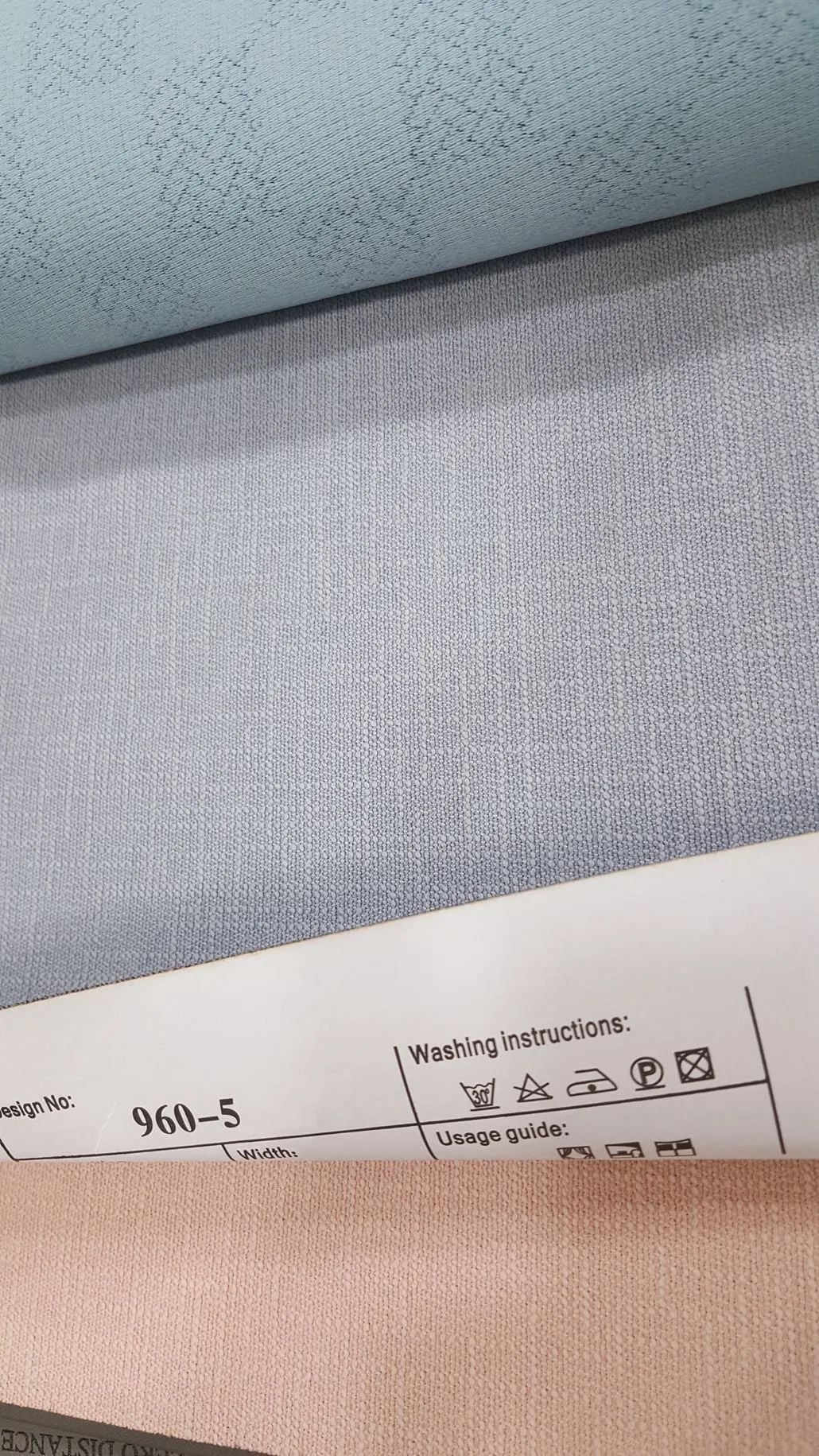 Foulola News:960# Linen Style Blackout manufacture