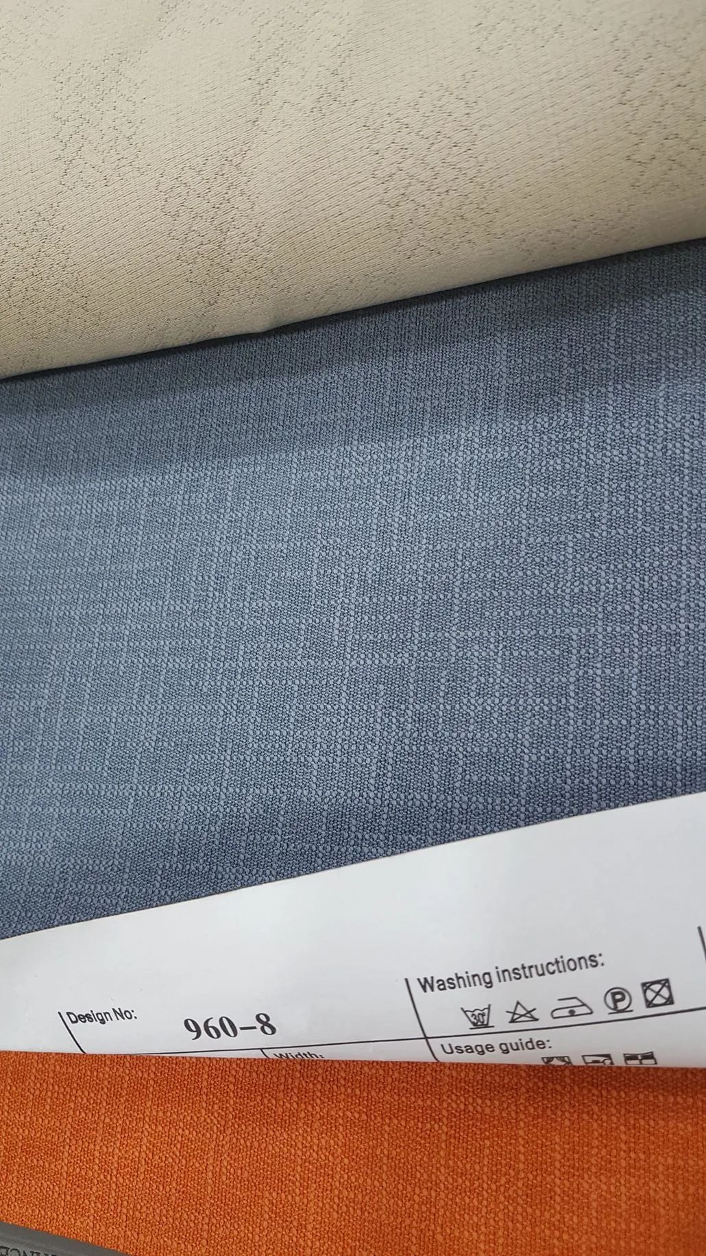 Foulola News:960# Linen Style Blackout details