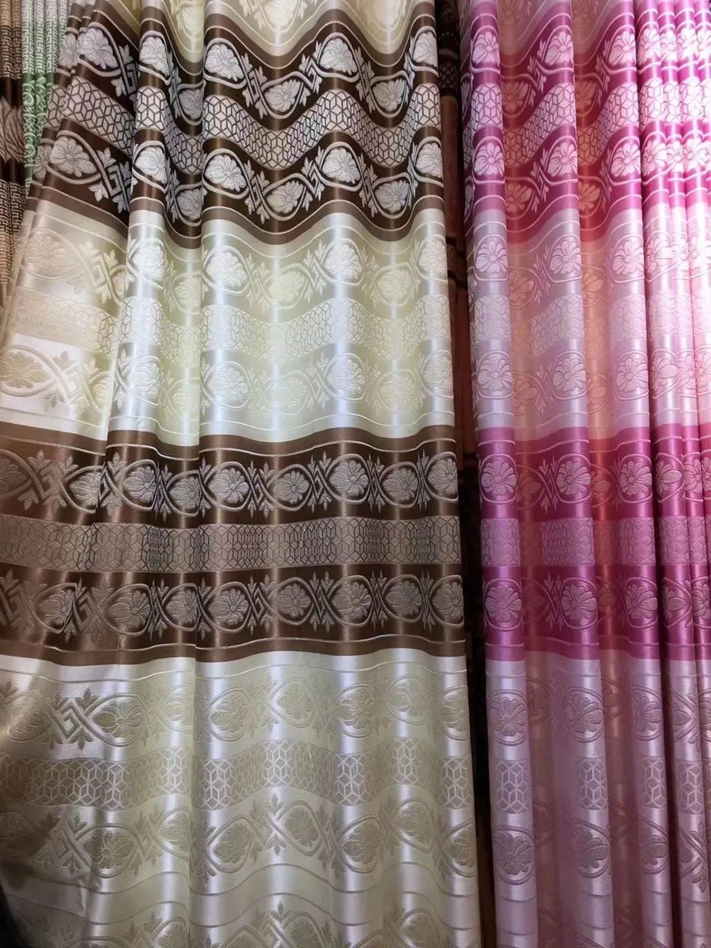 Foulola News: Cheap Jacquard Curtain Fabric. Width 280cm, manufacture
