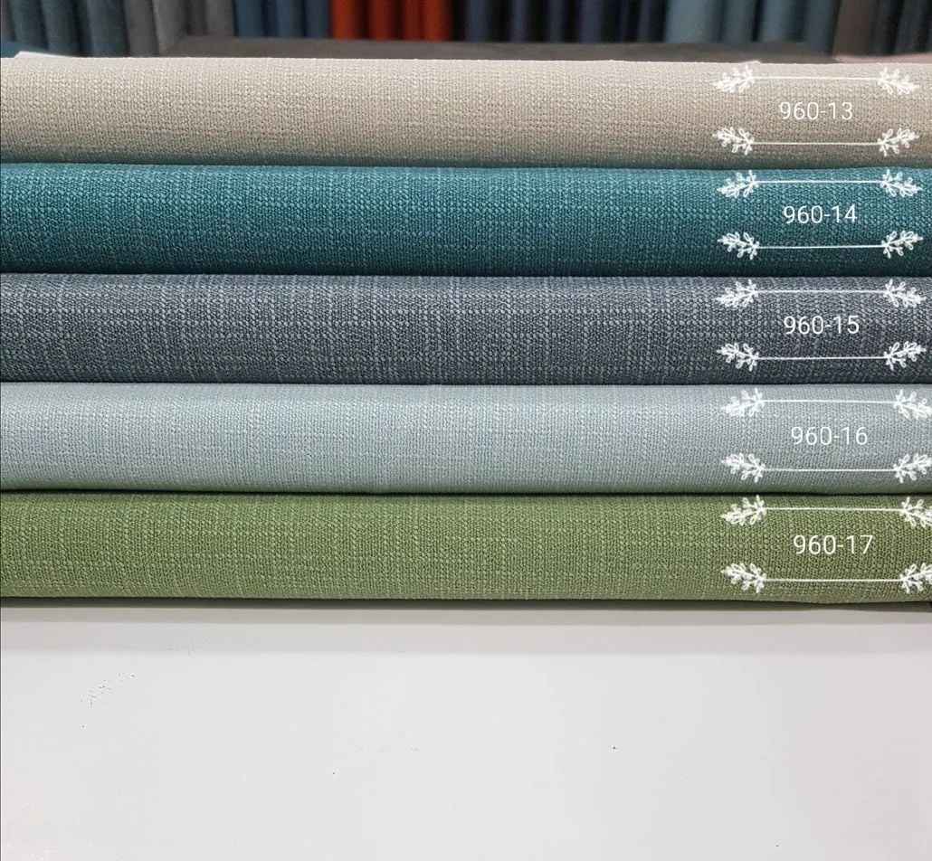 Foulola News:960# Linen Style Blackout manufacture