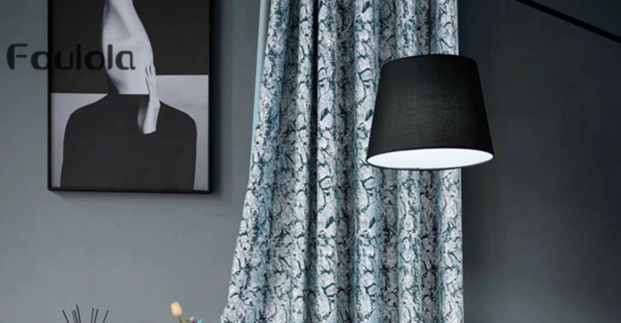 Foulola News:Luxury Jacquard 7885 Series Vivid Decorative Curtain Fabric