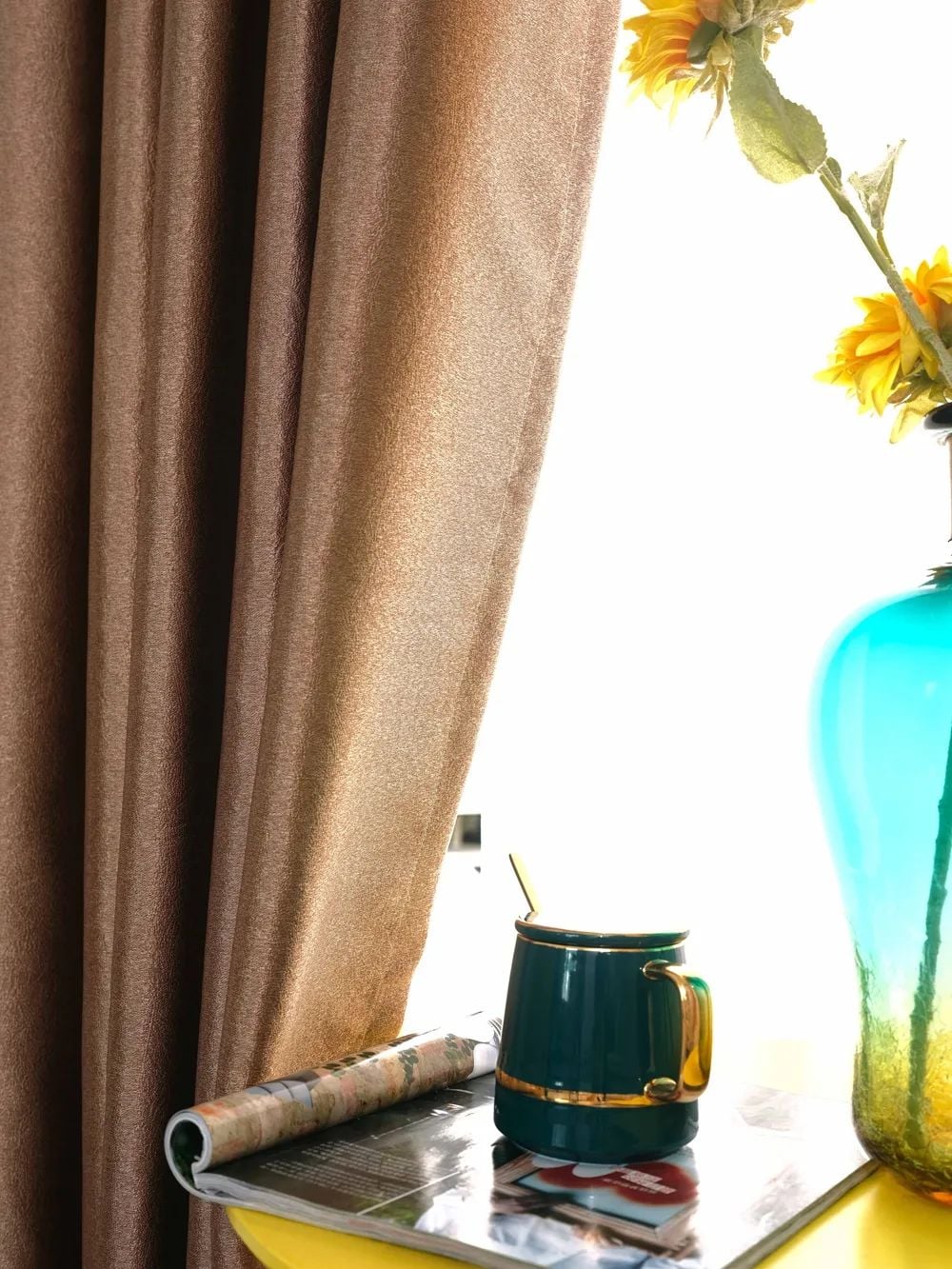 62 Foulola News: 2.8m DY/34# Series, Embossed Linen Style Blackout supplier