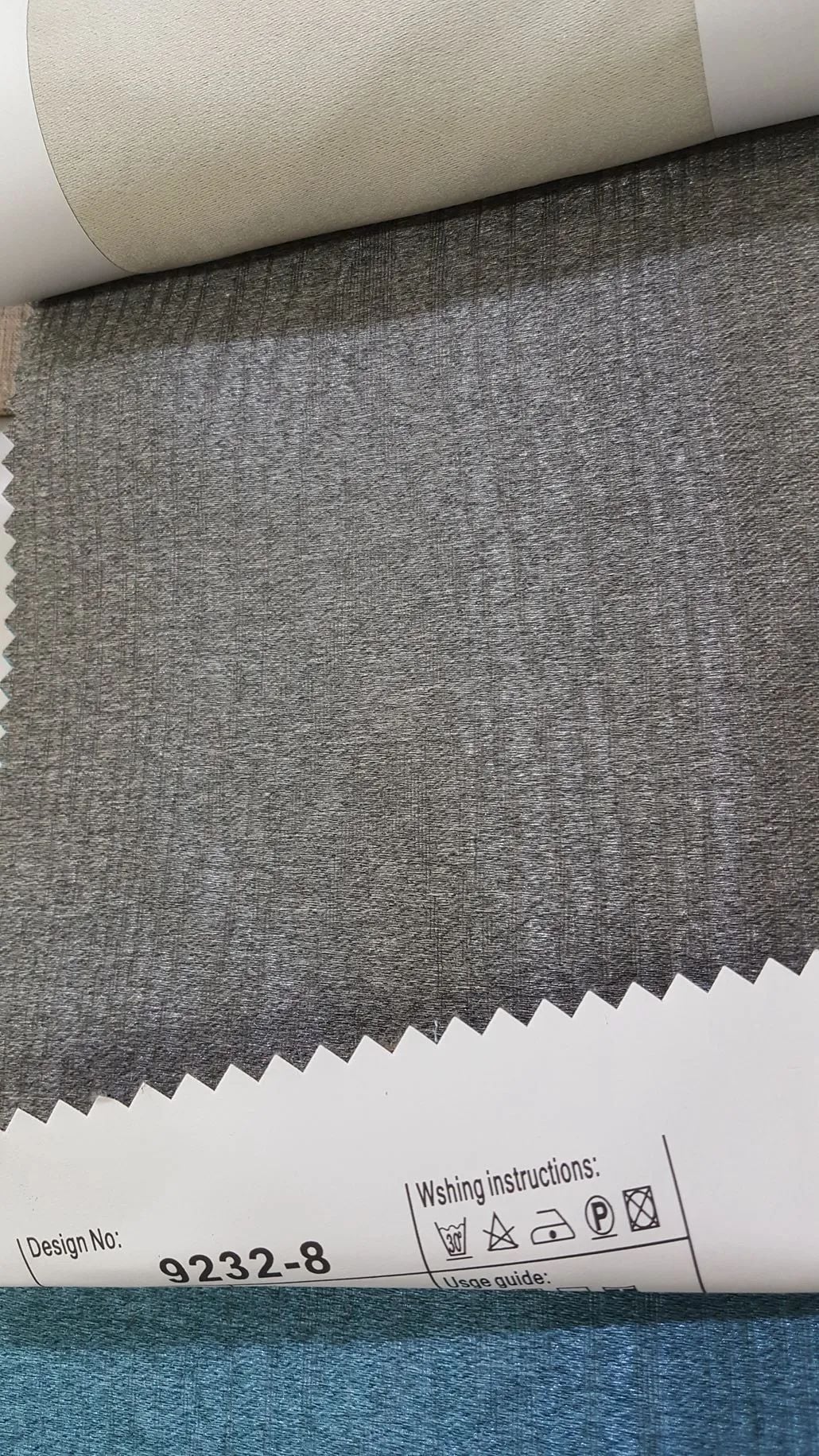 80 Foulola News: 2.8m DY/34# Series, Embossed Linen Style Blackout details