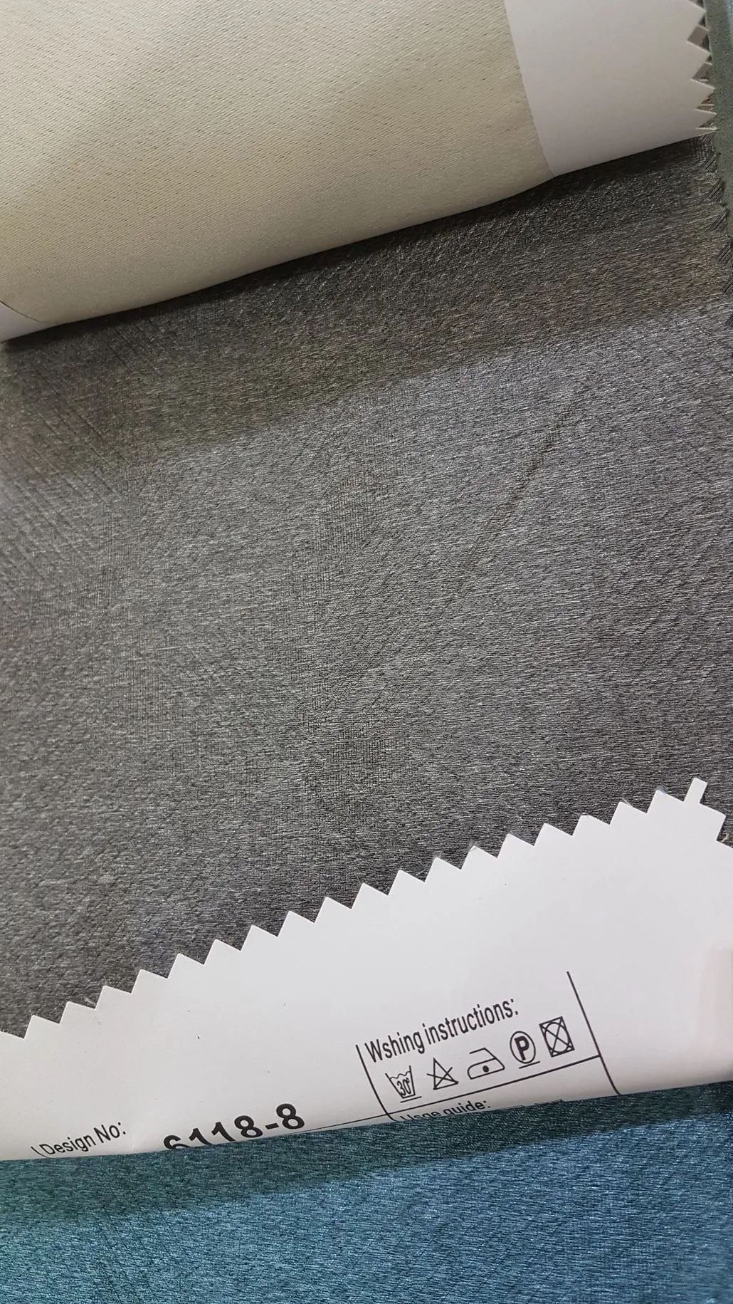 110 Foulola News: 2.8m DY/34# Series, Embossed Linen Style Blackout supplier