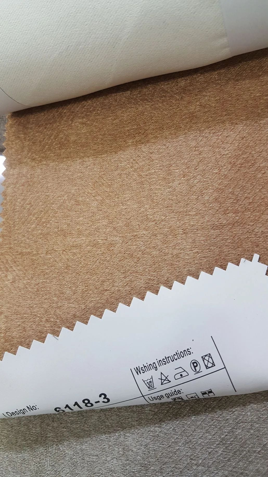 108 Foulola News: 2.8m DY/34# Series, Embossed Linen Style Blackout manufacture