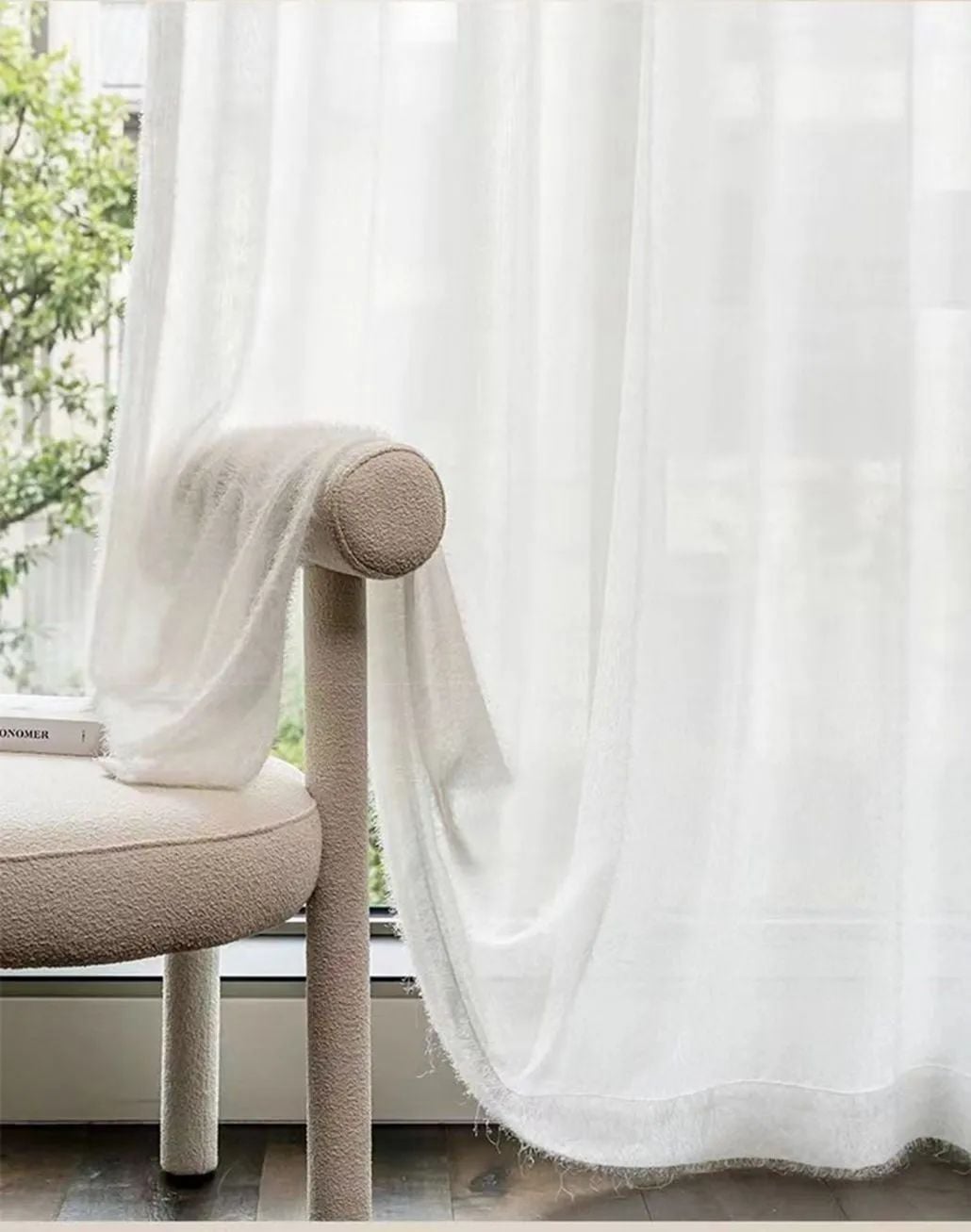 Foulola: Luxury MMS# Sheer Curtain details