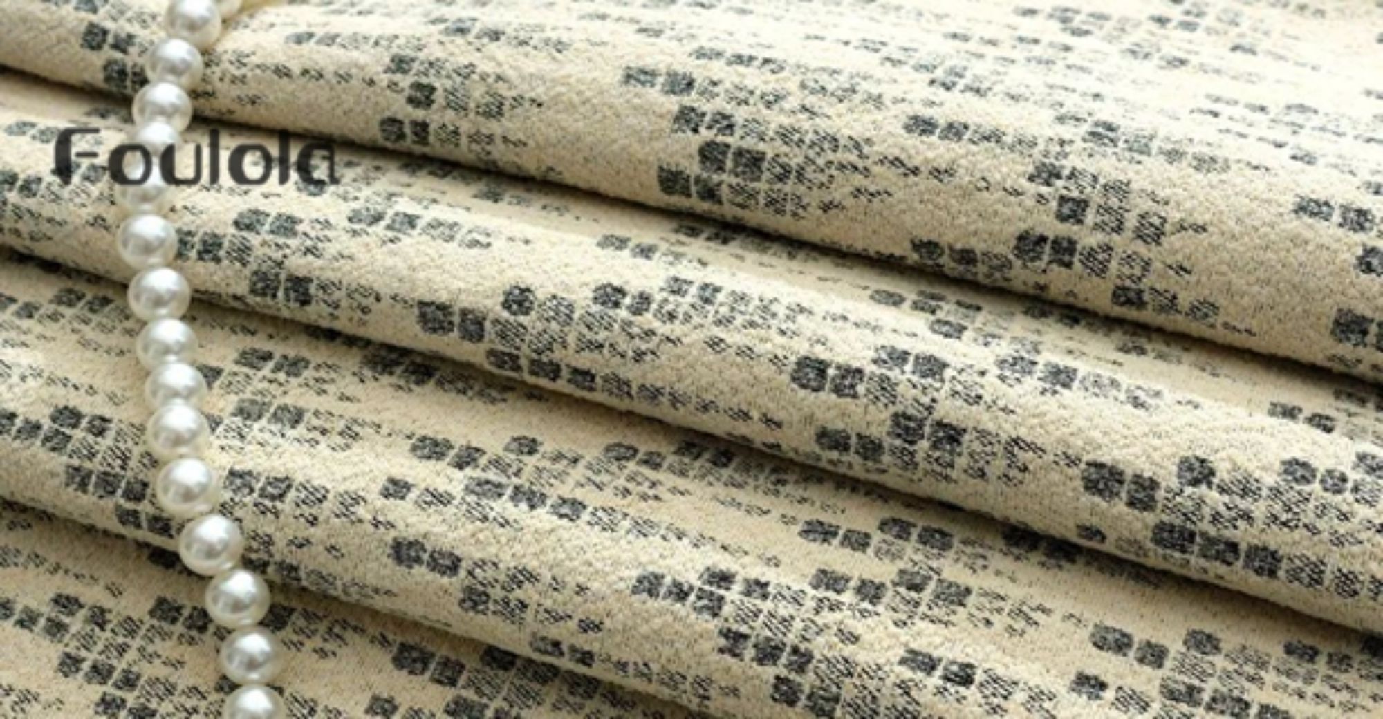 Foulola News:Jacquard Velvet Sofa Fabric,Velvet- 03