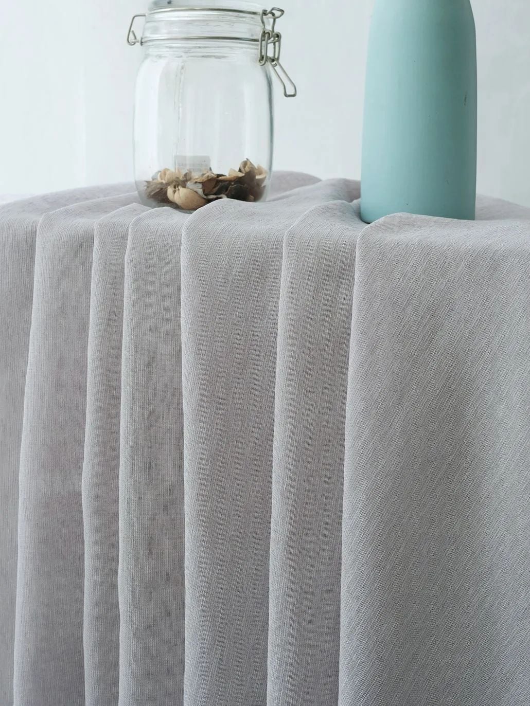 46、 Foulola News: DLM Linen Sheer,6 colors, 3.0m Width details